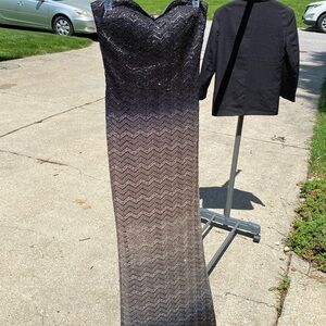 Ombre Jump formal dress